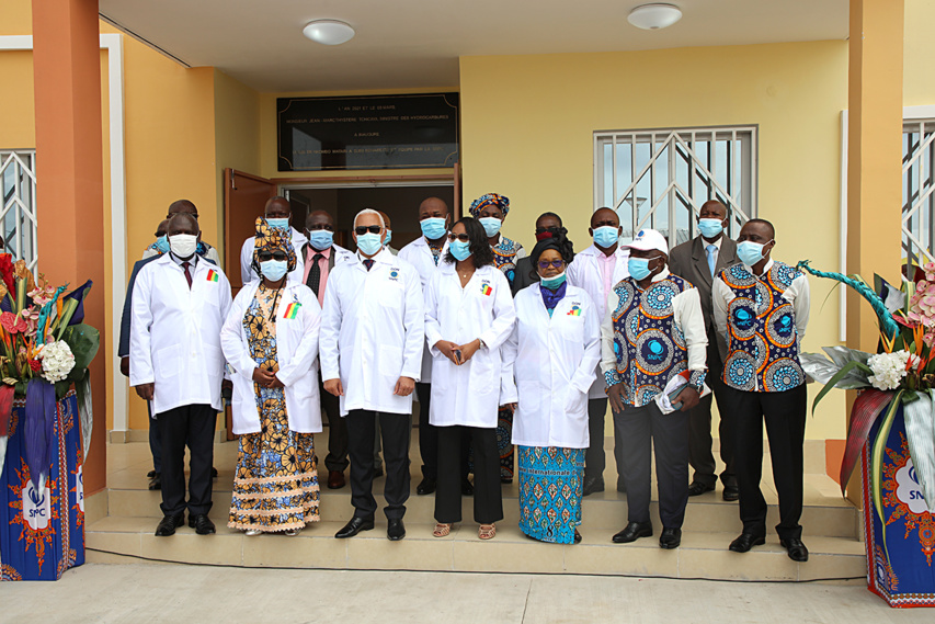 La SNPC a réhabilité, construit et équipé à neuf le Centre de Santé intégré de Nkombo Matari et le complexe sanitaire de Talangaï La SNPC a réhabilité, construit et équipé à neuf le Centre de Santé intégré de Nkombo Matari et le complexe sanitaire de Talangaï