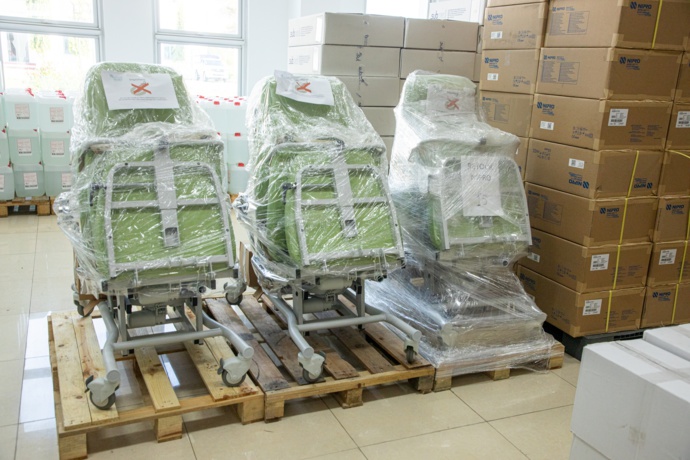 Remise des kits d'hémodialyse à l'hôpital ELBO d'OYO Remise des kits d'hémodialyse à l'hôpital ELBO d'OYO