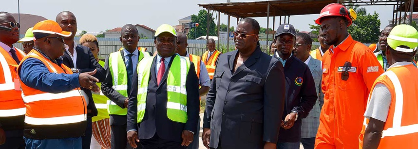 Visite du DG de la SNPC aux Hydrants Visite du DG de la SNPC aux Hydrants