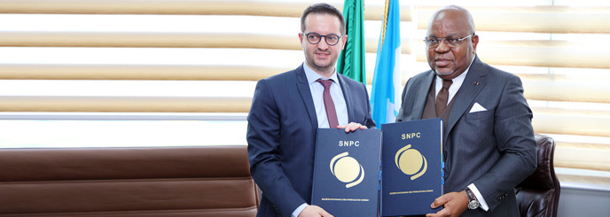 Signature des avenants aux contrats de partages de production de TotalEnergies E&P Congo le 27 avril 2022 Signature des avenants aux contrats de partages de production de TotalEnergies E&P Congo le 27 avril 2022