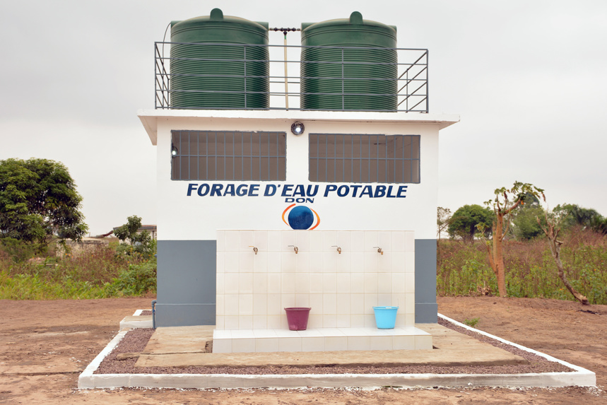 La SNPC apporte de l’eau potable et de l’électricité dans plusieurs villages