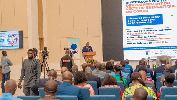 Lancement du roadshow sur "l’emprunt obligataire par appel public à l'épargne" de la SNPC à Brazzaville Lancement du roadshow sur "l’emprunt obligataire par appel public à l'épargne" de la SNPC à Brazzaville