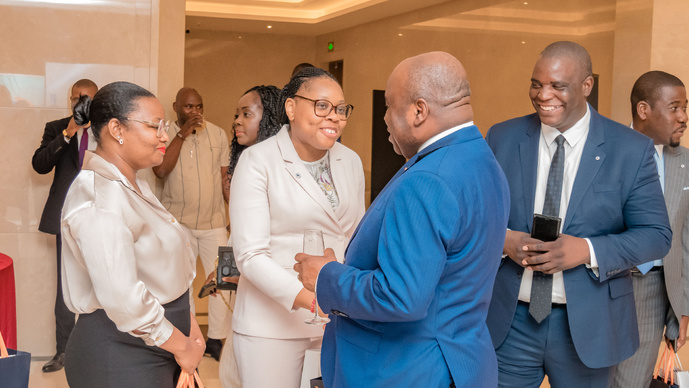 Lancement du roadshow sur "l’emprunt obligataire par appel public à l'épargne" de la SNPC à Brazzaville Lancement du roadshow sur "l’emprunt obligataire par appel public à l'épargne" de la SNPC à Brazzaville