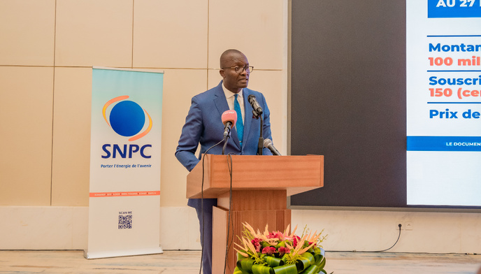 Lancement du roadshow sur "l’emprunt obligataire par appel public à l'épargne" de la SNPC à Brazzaville Lancement du roadshow sur "l’emprunt obligataire par appel public à l'épargne" de la SNPC à Brazzaville