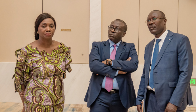 Lancement du roadshow sur "l’emprunt obligataire par appel public à l'épargne" de la SNPC à Brazzaville Lancement du roadshow sur "l’emprunt obligataire par appel public à l'épargne" de la SNPC à Brazzaville