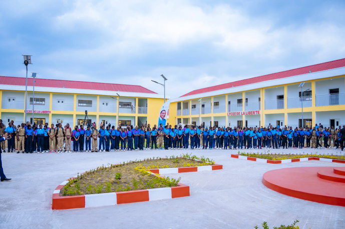 Inauguration du Complexe Scolaire de la Liberté à Talangaï Inauguration du Complexe Scolaire de la Liberté à Talangaï