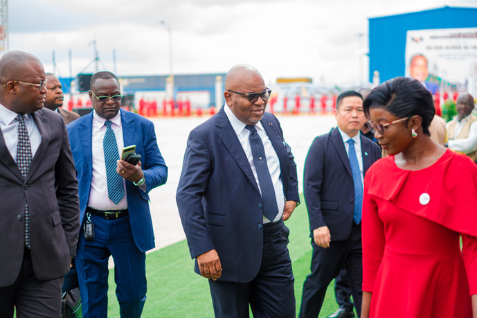 Inauguration de l'usine de valorisation du gaz associé - WING WAH