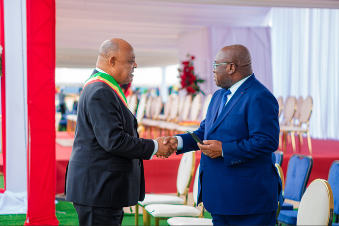 Inauguration de l'usine de valorisation du gaz associé - WING WAH