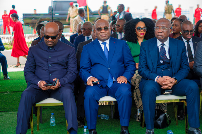 Inauguration de l'usine de valorisation du gaz associé - WING WAH