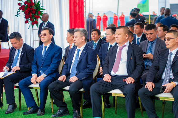 Inauguration de l'usine de valorisation du gaz associé - WING WAH