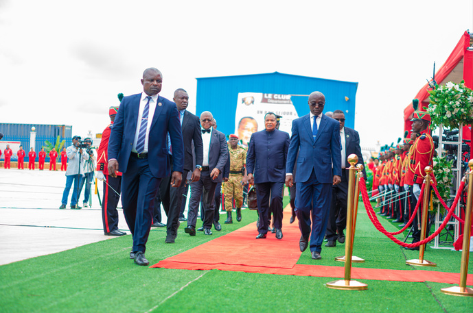Inauguration de l'usine de valorisation du gaz associé - WING WAH
