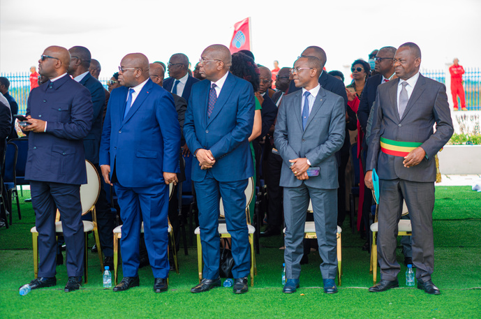 Inauguration de l'usine de valorisation du gaz associé - WING WAH