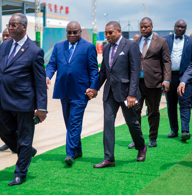 Inauguration de l'usine de valorisation du gaz associé - WING WAH