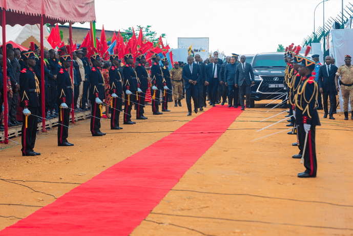 Inauguration de l'Université Catholique de Liambou Inauguration de l'Université Catholique de Liambou