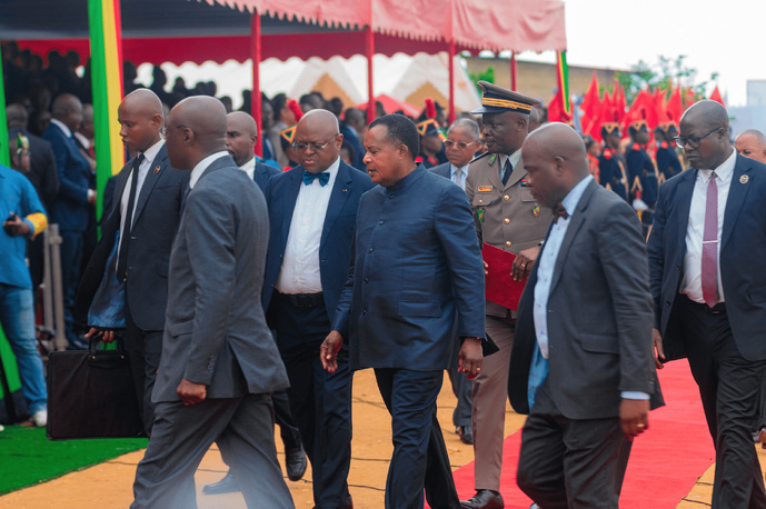 Inauguration de l'Université Catholique de Liambou