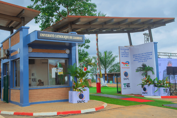 Inauguration de l'Université Catholique de Liambou Inauguration de l'Université Catholique de Liambou