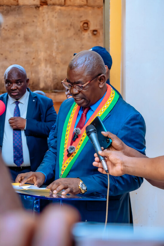 Le Directeur Général de la SNPC élevé au rang de Citoyen d'honneur de la ville de Dolisie