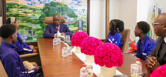 Bourses SNPC : quatre nouveaux étudiants congolais en partance pour Bakou Bourses SNPC : quatre nouveaux étudiants congolais en partance pour Bakou