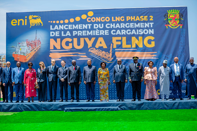 Lancement de la première cargaison Nguya FLNG Lancement de la première cargaison Nguya FLNG
