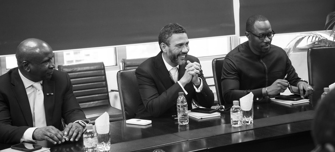 Audience entre la SNPC et le Groupe MTN à la Tour SNPC