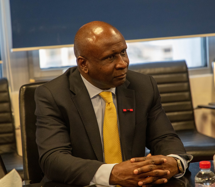 Audience entre la SNPC et le Groupe MTN à la Tour SNPC Audience entre la SNPC et le Groupe MTN à la Tour SNPC