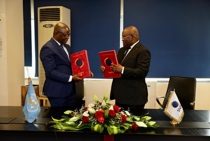 La SNPC et l'OMS signent un accord de partenariat pour renforcer les soins de santé primaires