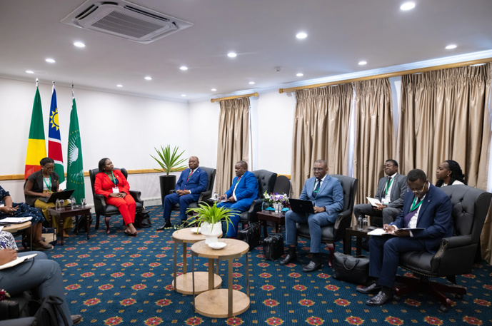 Coopération Congo–Namibie : la SNPC consolide ses partenariats stratégiques à Windhoek