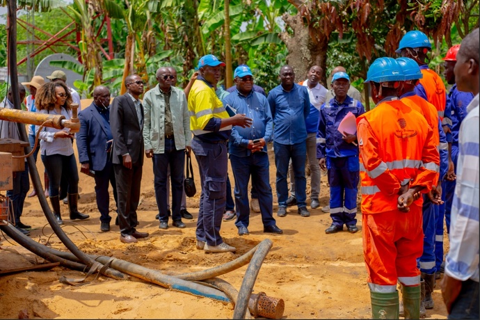 La Fondation du Groupe SNPC accélère son programme d’accès à l’eau potable à Impfondo La Fondation du Groupe SNPC accélère son programme d’accès à l’eau potable à Impfondo