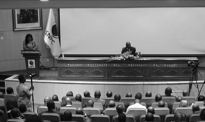 Allocution du Ministre des Hydrocarbures aux agents du ministère à la Tour SNPC Allocution du Ministre des Hydrocarbures aux agents du ministère à la Tour SNPC