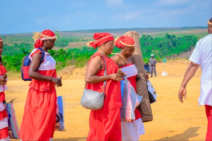 NANGA I : lancement officiel du forage du puits NAN-501