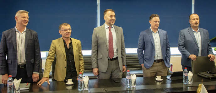 Une délégation de la société Halliburton reçue au siège du Groupe SNPC