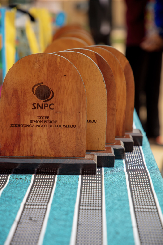 Cérémonie de remise des prix de fin d'année du Lycée Simon Pierre Kikhounga-Ngot de Louvakou(Dolisie)