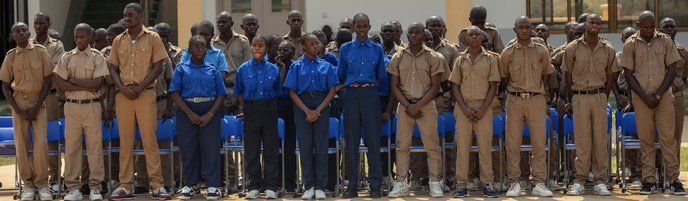 Cérémonie de remise des prix de fin d'année du Lycée Simon Pierre Kikhounga-Ngot de Louvakou(Dolisie)