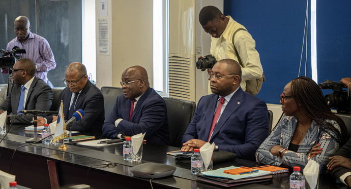 La SNPC reçoit la délégation congolaise médaillée aux Olympiades Panafricaines de Mathématiques 2026