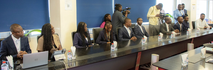 La SNPC reçoit la délégation congolaise médaillée aux Olympiades Panafricaines de Mathématiques 2026 La SNPC reçoit la délégation congolaise médaillée aux Olympiades Panafricaines de Mathématiques 2026