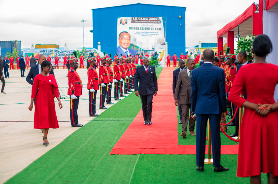Inauguration de l'usine de valorisation du gaz associé - WING WAH