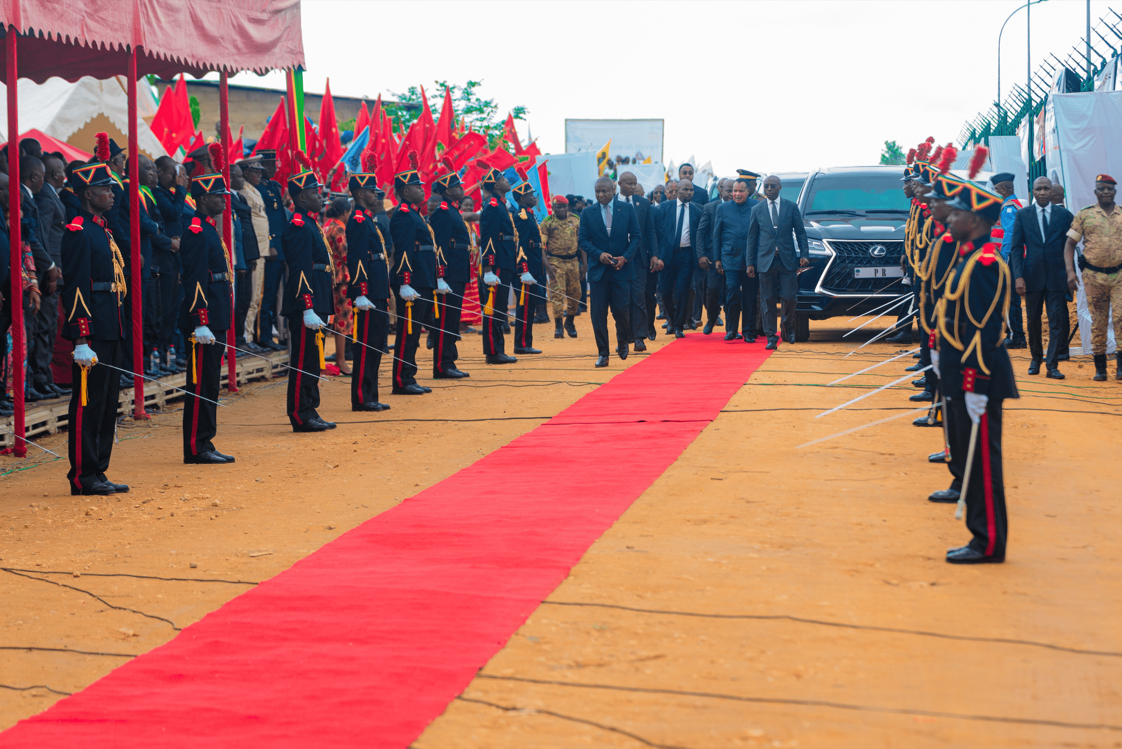 Inauguration de l'Université Catholique de Liambou