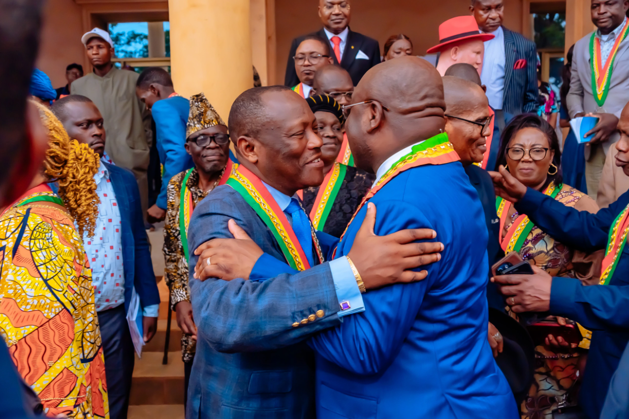 Le Directeur Général de la SNPC élevé au rang de Citoyen d'honneur de la ville de Dolisie