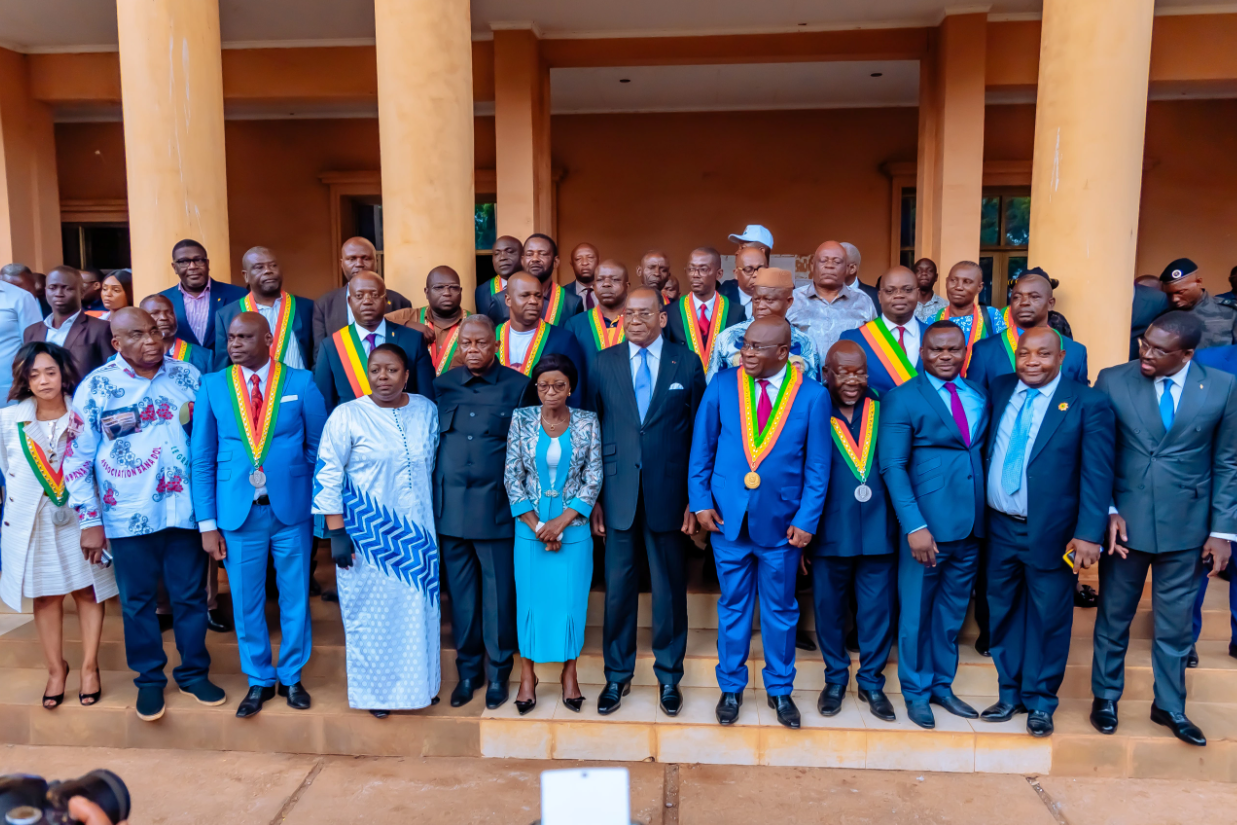 Le Directeur Général de la SNPC élevé au rang de Citoyen d'honneur de la ville de Dolisie