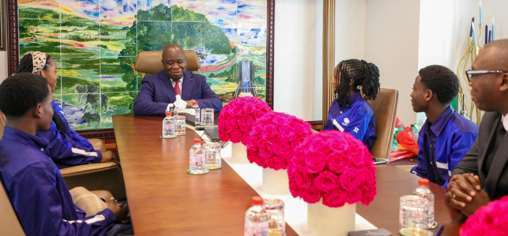 Bourses SNPC : quatre nouveaux étudiants congolais en partance pour Bakou