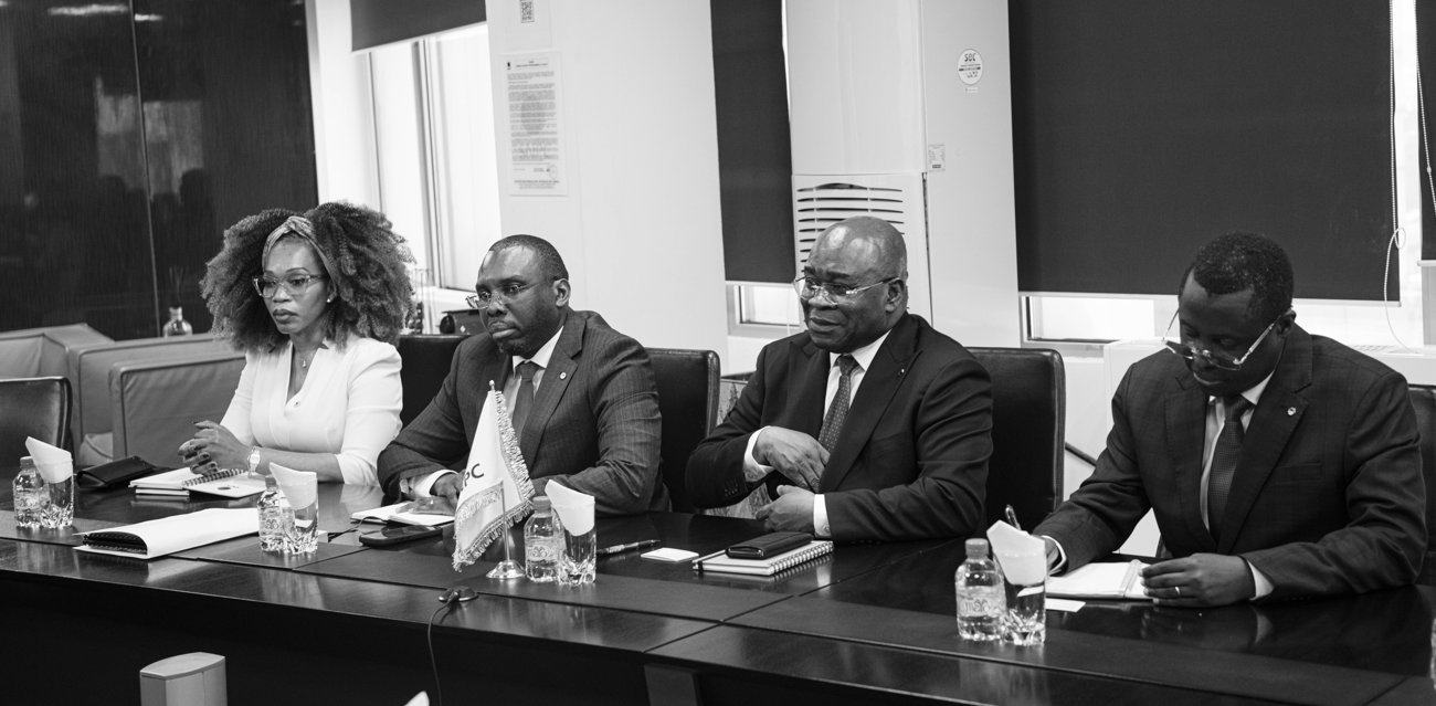 Audience entre la SNPC et le Groupe MTN à la Tour SNPC