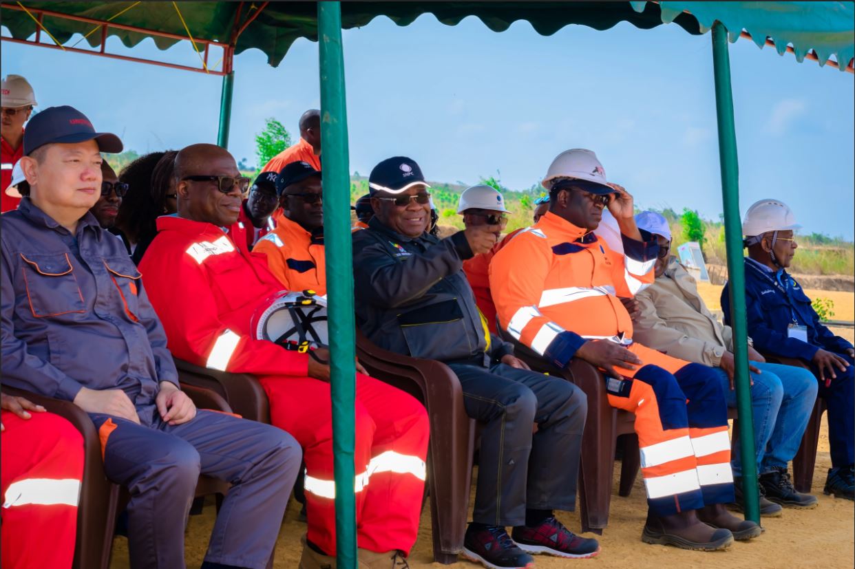 NANGA I : lancement officiel du forage du puits NAN-501