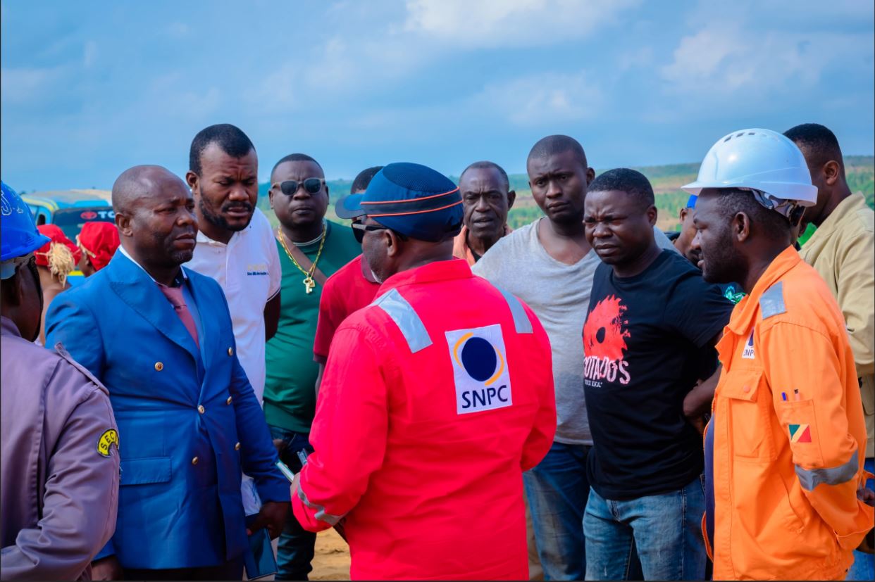 NANGA I : lancement officiel du forage du puits NAN-501