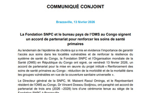 La SNPC et l'OMS signent un accord de partenariat pour renforcer les soins de santé primaires