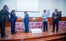 Remise des kits d'hémodialyse à l'hôpital ELBO d'OYO