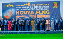 Lancement de la première cargaison Nguya FLNG