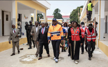 Plusieurs visites officielles sur le chantier du complexe scolaire Angola Libre